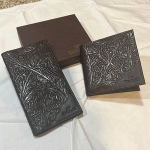 King Ranch Bi-fold Wallet and Checkbook Cover Set